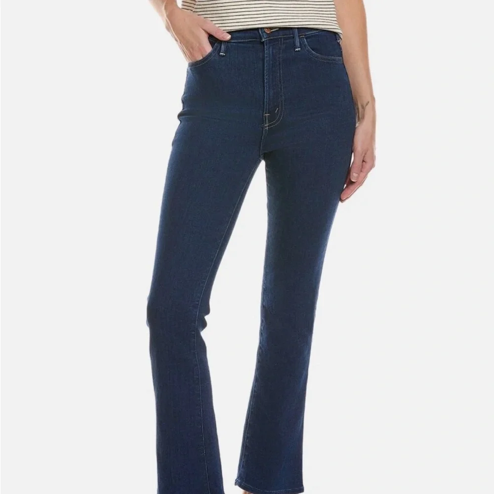Mother 29 Dark Blue Jeans Hustler Ankle NWT - Picture 7 of 8